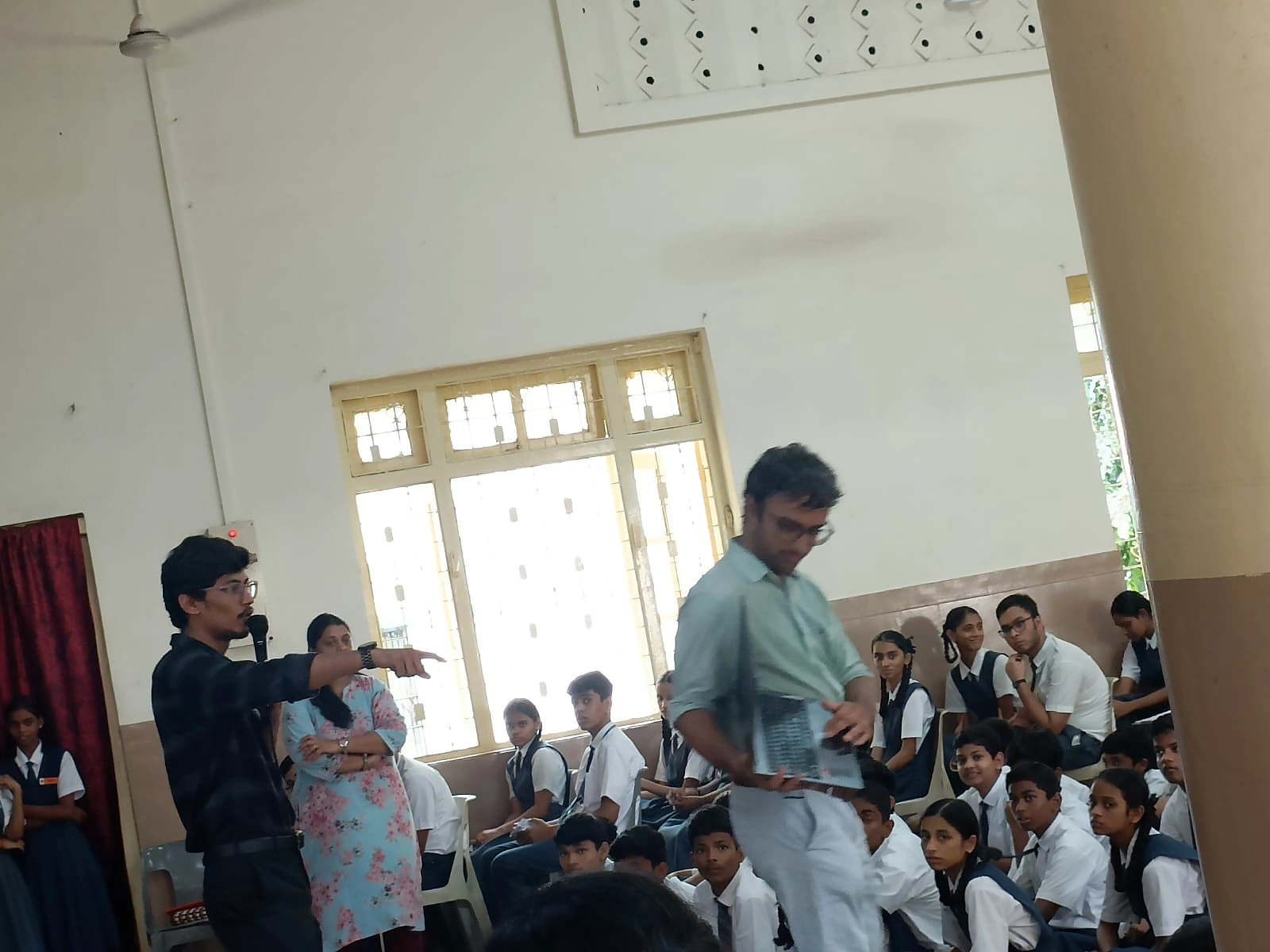 Facilitating an interactive classroom session